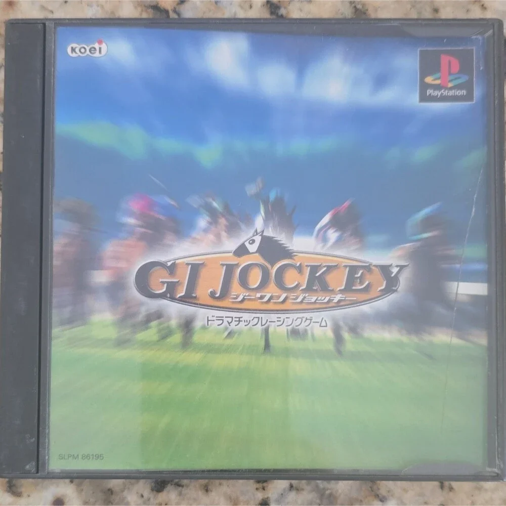 Koei GI Jockey Sony PlayStation 1 NTSC-J (Japan) 1999 Horse Racing Manual Inclu…